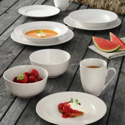 Groovy Skål 14,5 cm Hvit Stengods