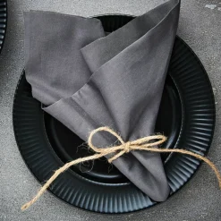 Groovy Tallerken 27 cm Svart Stengods