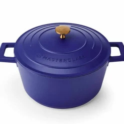 Gryte lav 4 liter, blå