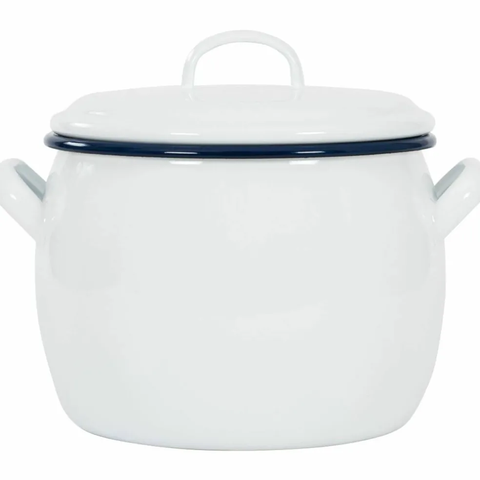 Gryte 4 liter, hvit