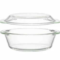 Gryte med glasslokk 1,8 liter