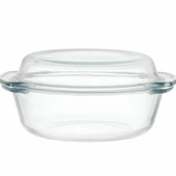 Gryte med glasslokk 1,8 liter