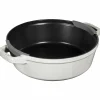 Grytesett i støpejern 24 cm, svart