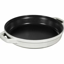 Grytesett i støpejern 24 cm, svart