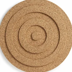 Gryteunderlag rund, 21 cm, naturell kork