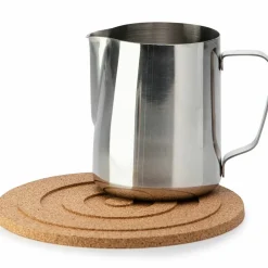 Gryteunderlag rund 21 cm, svart kork
