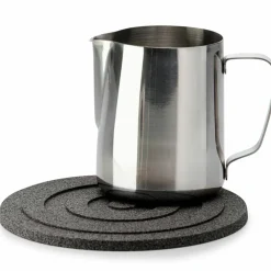 Gryteunderlag rund 21 cm, svart kork