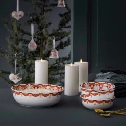 Guirlande juleskål 16 cm