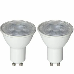 GU10 LED spotlight 2 stk, klar
