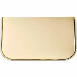 Gulvplate i messing 80 × 50 cm