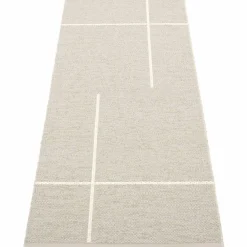Gulvteppe Fred, 70 x 270 cm., linen/vanilla