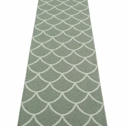 Gulvteppe Kotte, 70 x 225 cm, army/sage
