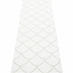 Gulvteppe Kotte, 70 x 225 cm, fossil grey/white