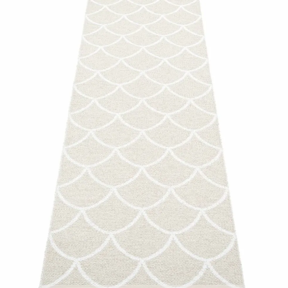 Gulvteppe Kotte, 70 x 225 cm, fossil grey/white