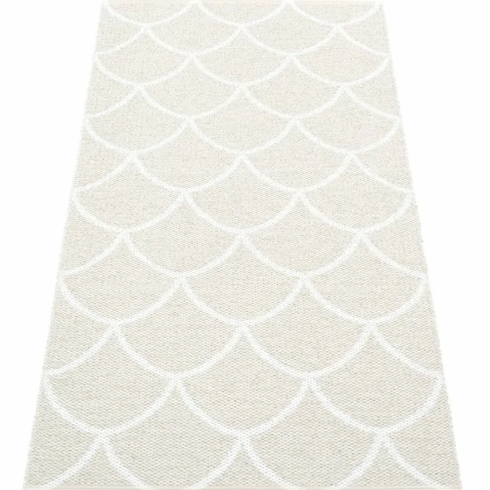 Gulvteppe Kotte, 70 x 225 cm, fossil grey/white