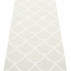 Gulvteppe Kotte, 70 x 150 cm, fossil grey/white