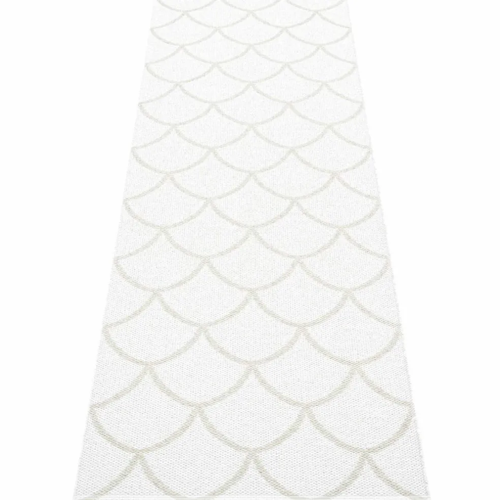 Gulvteppe Kotte, 70 x 150 cm, fossil grey/white