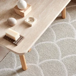 Gulvteppe Kotte, 70 x 150 cm, linen/vanilla