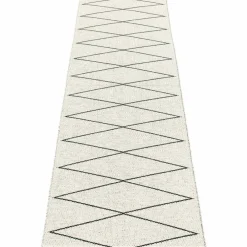 Gulvteppe Max, 70 x 240 cm, black/vanilla