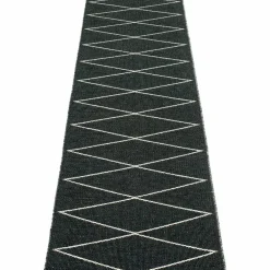 Gulvteppe Max, 70 x 240 cm, black/vanilla