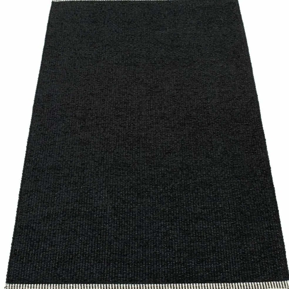 Gulvteppe Mono, 85 x 160 cm, black