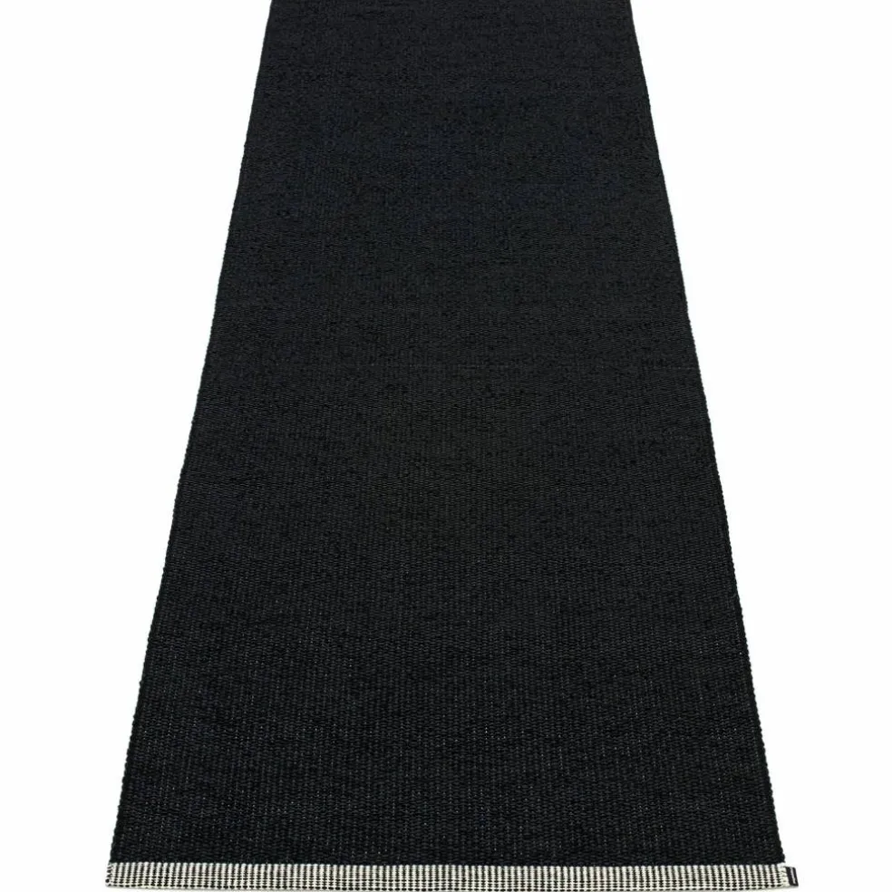 Gulvteppe Mono, 85 x 260 cm, black