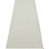 Gulvteppe Mono, 85 x 260 cm, fossil grey/white grey