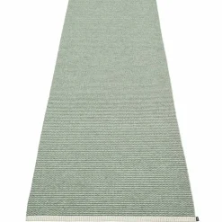 Gulvteppe Mono, 85 x 260 cm, sage/army