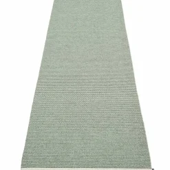 Gulvteppe Mono, 85 x 260 cm, sage/army