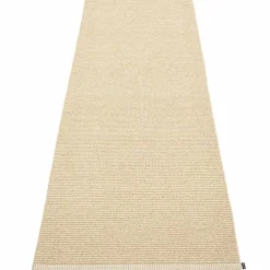 Gulvteppe Mono, 85 x 260 cm, sand/cream