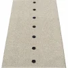 Gulvteppe Peg, 70 x 200 cm, black/linen