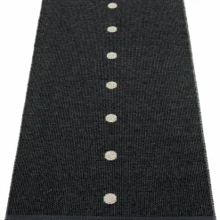 Gulvteppe Peg, 70 x 200 cm, black/linen