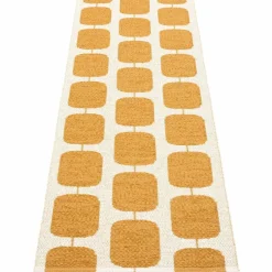 Gulvteppe Sten, 70 x 300 cm., ochre/vanilla