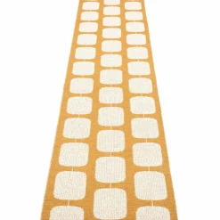 Gulvteppe Sten, 70 x 200 cm., ochre/vanilla