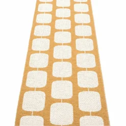 Gulvteppe Sten, 70 x 200 cm., ochre/vanilla