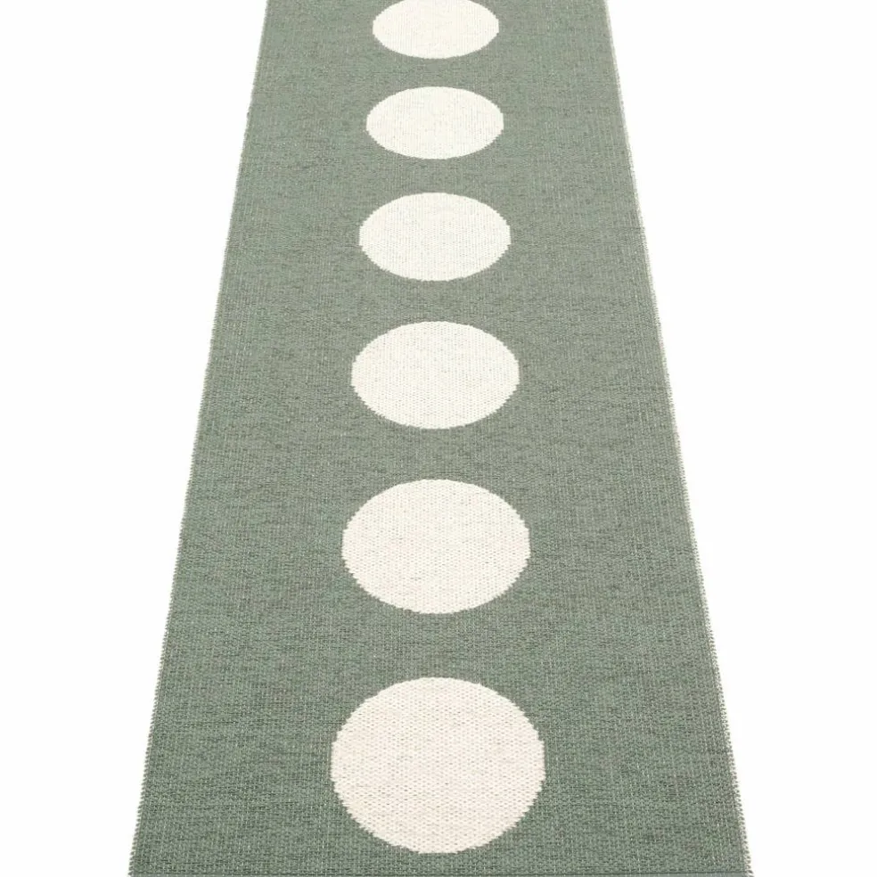 Gulvteppe Vera, 70 x 225 cm, army/vanilla