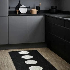 Gulvteppe Vera, 70 x 150 cm, black/vanilla