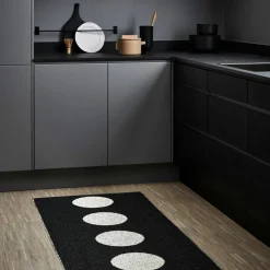 Gulvteppe Vera, 70 x 150 cm, black/vanilla