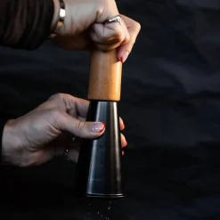 Gurken salt- og pepperkvern medium, rød/brun