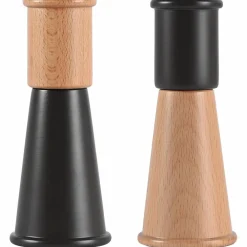 Gurken salt- og pepperkvern small 2 stk, svart
