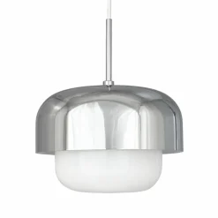 Haipot pendellampe D23, krom