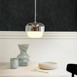 Haipot pendellampe D23, krom