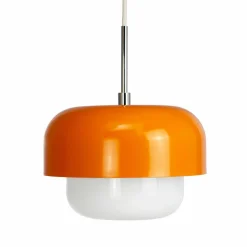 Haipot pendellampe D23, krom