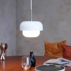 Haipot pendellampe D23, oransje