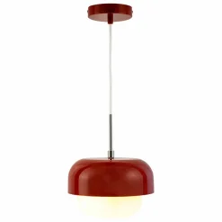 Haipot pendellampe D23, rød