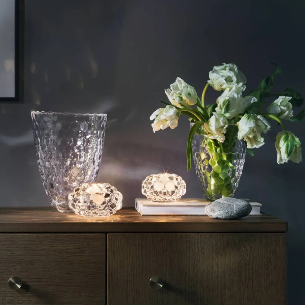 Hallon Vase Klar 20 cm