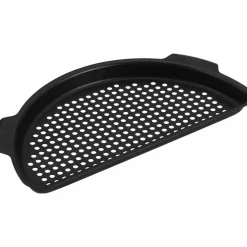 Halvrund perforert grillplate, L