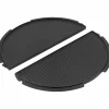 Halvrund vendbar grillplate, XL