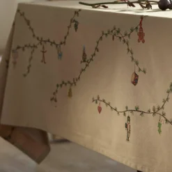 Hammershøi Christmas duk 150 × 370 cm, sand