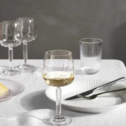 Hammershøi hvitvinsglass 35 cl Ø 8,5 cm 2 stk, klar